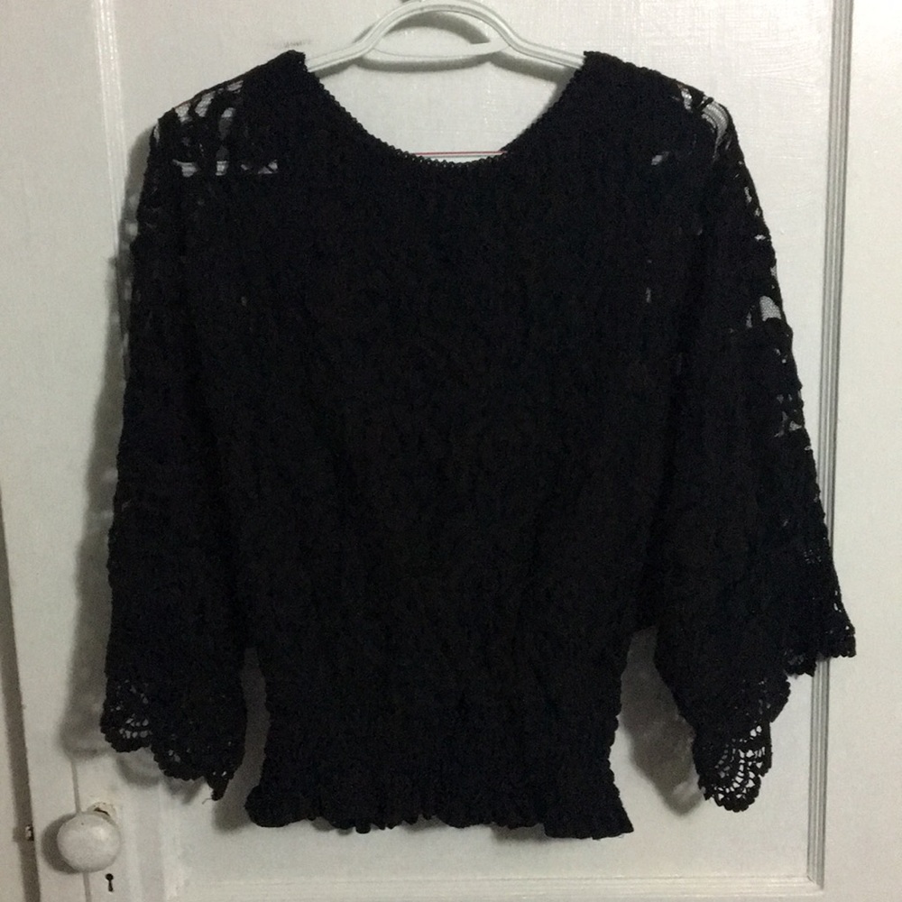 Black Investments Blouse - Large